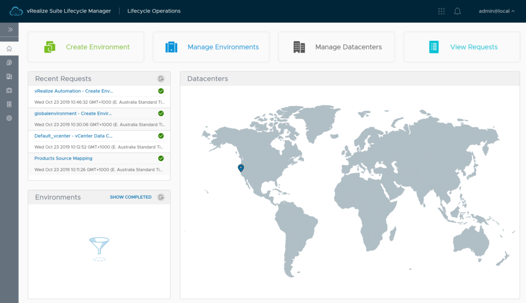 Lifecycle Manager Dashboard